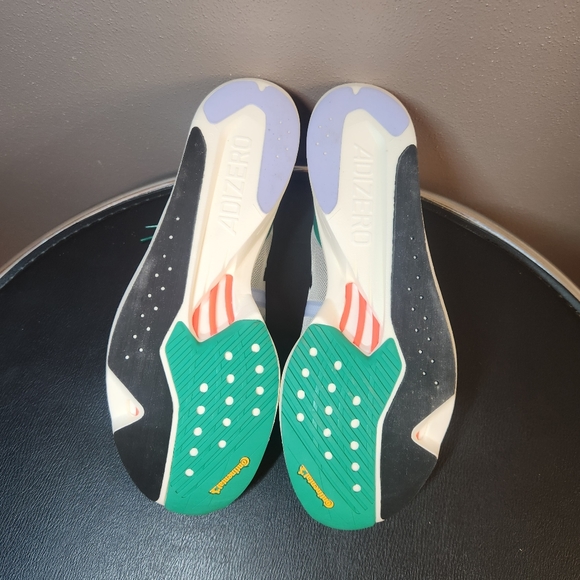 Adidas Adizero Takumi Sen 9 Mens Running shoes sz 12.5 New Green - Picture 9 of 10